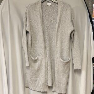 Old Navy Women's Light Gray Cardigan